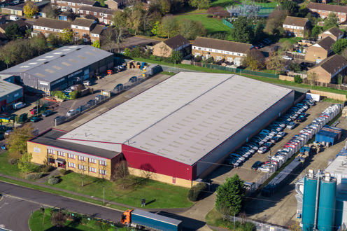 16 Hudson Road Bedford Aerial Images Pacific Industries M1 Agency By Dronescope 04 002 (1)